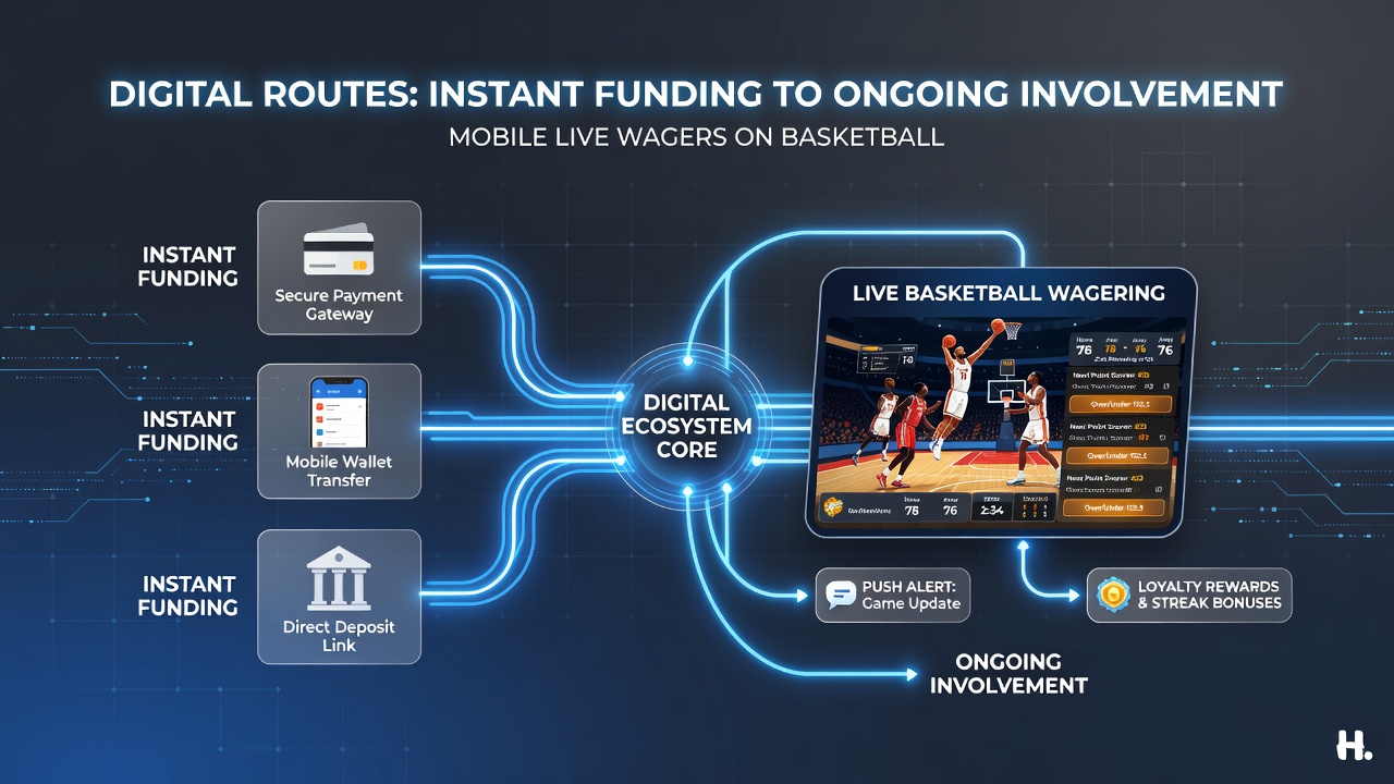 Mobile Live-Wetten auf Pferderennen mit digitalen Finanzierungspfaden für kontinuierliche Beteiligung