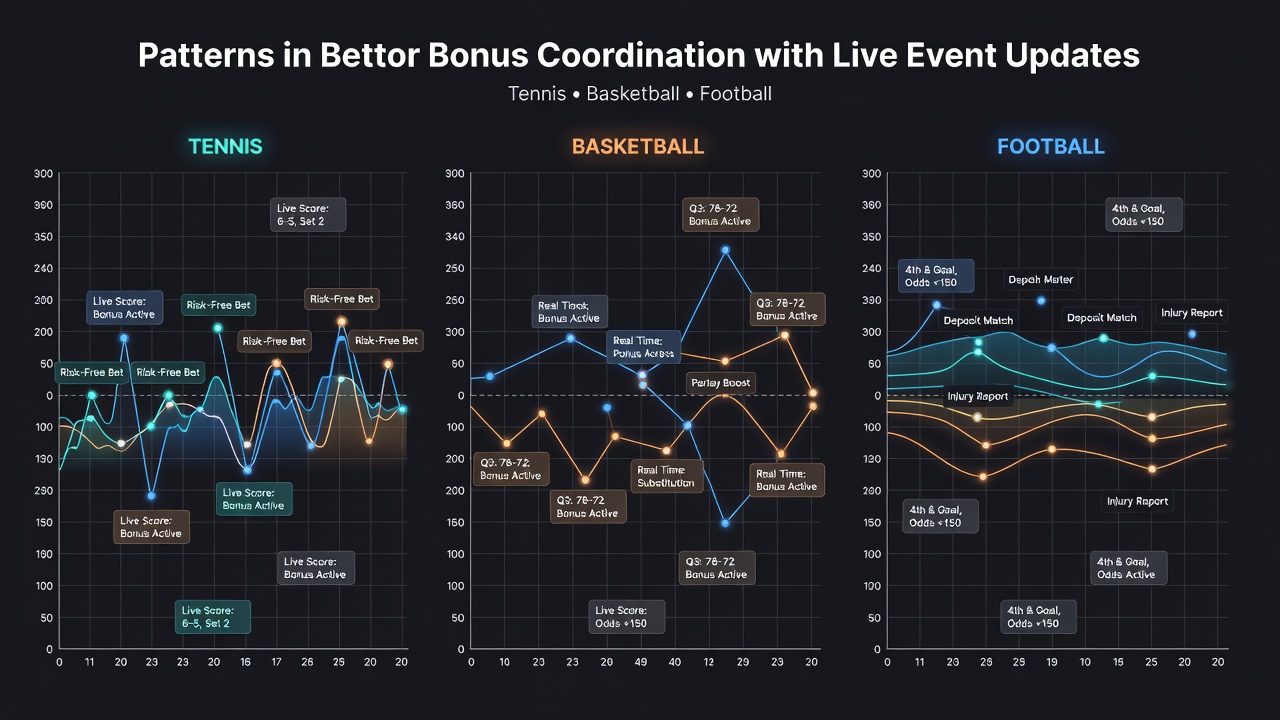 Nutzerinteraktion mit Live-Statistiken und Bonus-Optionen in einer Basketball-Wett-App